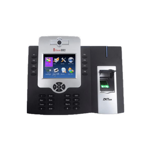 zkteco iclock 880 kameralı parmak izi ve kart okuma cihazı